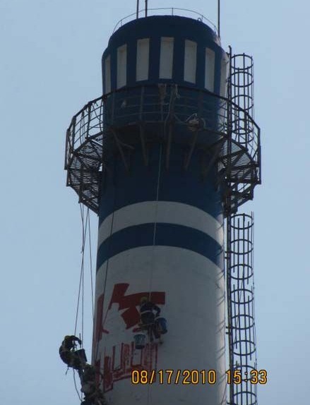 哈尔滨烟囱粉刷清洗清灰技术措施