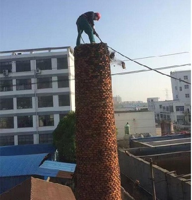 广州烟囱拆除的施工方法与安全措施的注意？
