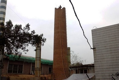 广州拆除烟囱工程的特点及针对性措施