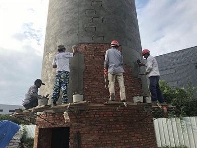 新疆烟囱外壁粉刷施工技术要求