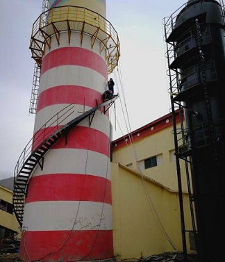 湖南烟囱安装转梯质量保证措施