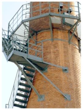 北票烟囱安装折梯技术质量保证措施