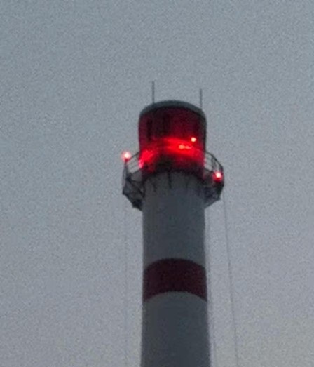 青岛烟囱航空障碍灯的防雷措施