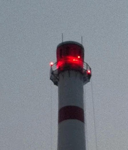 烟囱航空障碍灯的安装流程