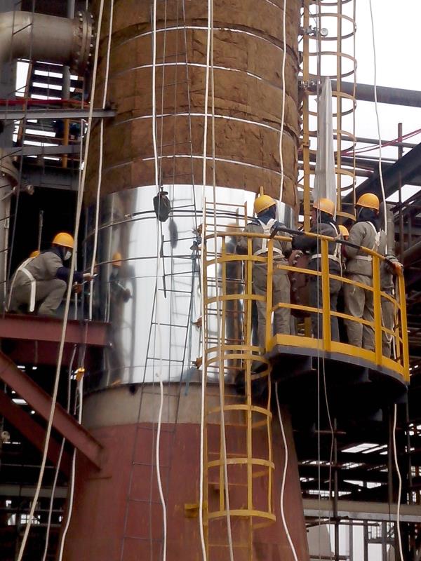 乌鲁木齐烟囱维修工程施工的几种方法？
