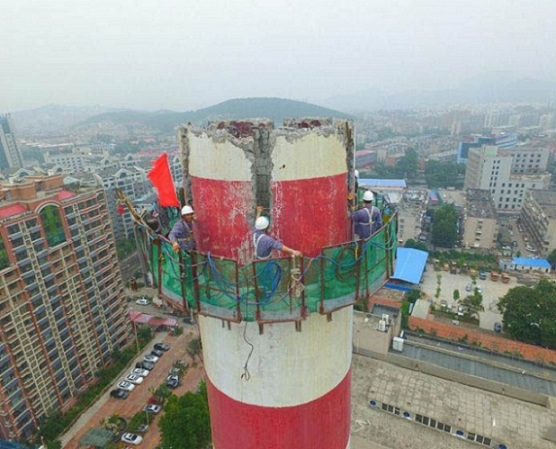 南京拆除烟囱时施工员要注意什么？