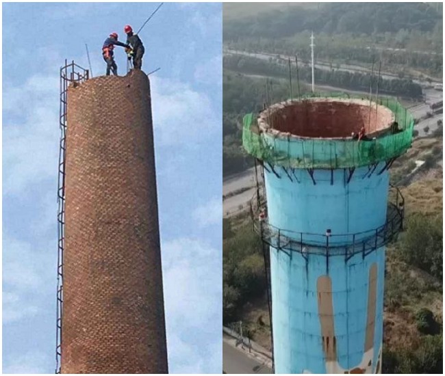 湖南烟囱拆除专业公司技术高 服务好 更安全