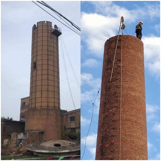 南宁烟囱拆除公司丰富的经验，高效、安全的拆除服务