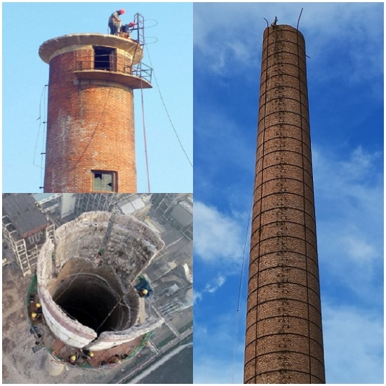 吉林烟囱人工拆除：专业高空作业与环保安全的双重保障
