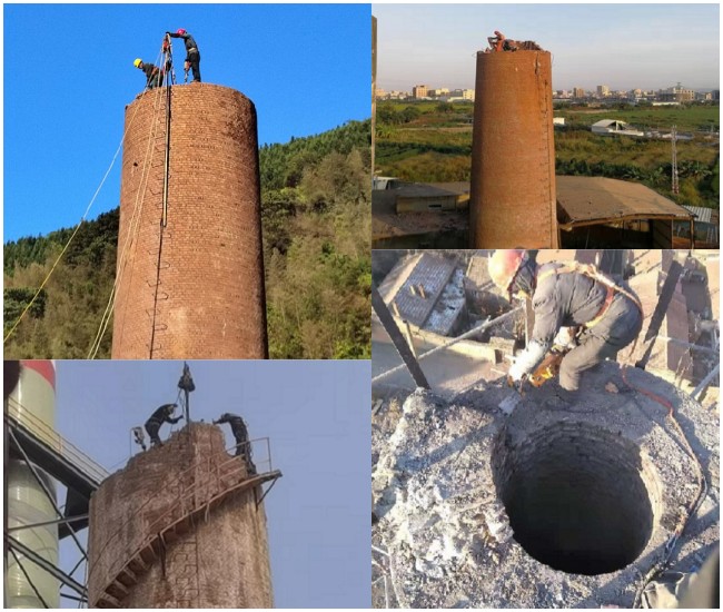 喀什拆除烟囱公司:助您实现安全,环保,高效的拆除